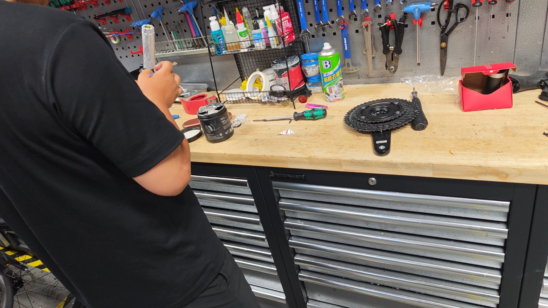 24 AXLE CARBON CRANKSET photo review